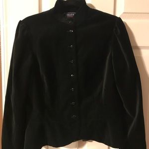 Black Crop Blazer
